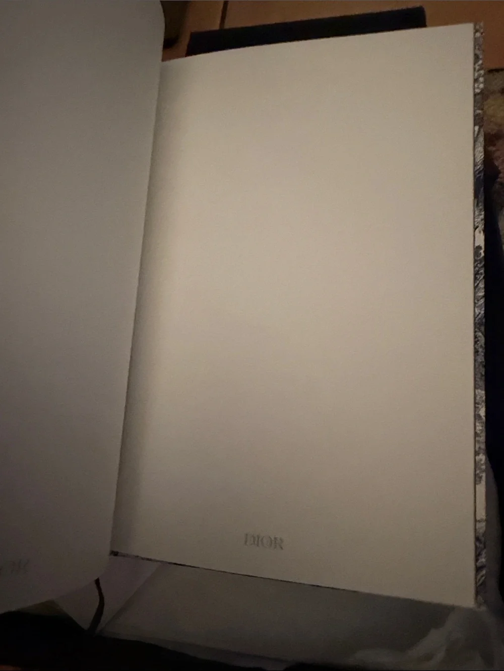 Dior notebook
